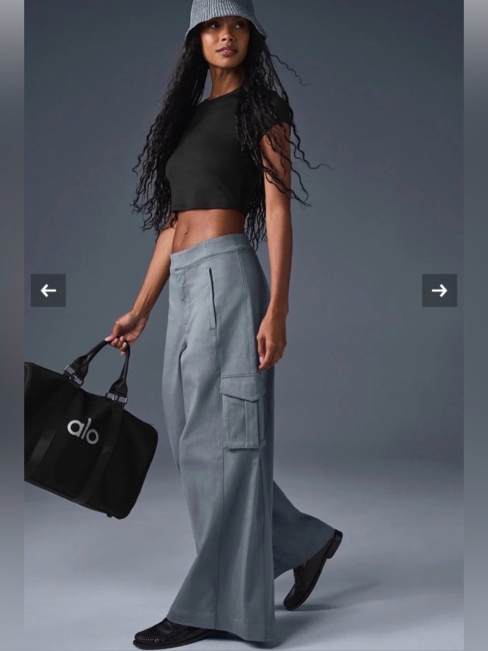 ALO Yoga | Pants & Jumpsuits | Alo Yoga Womens Steel Gray Show Off